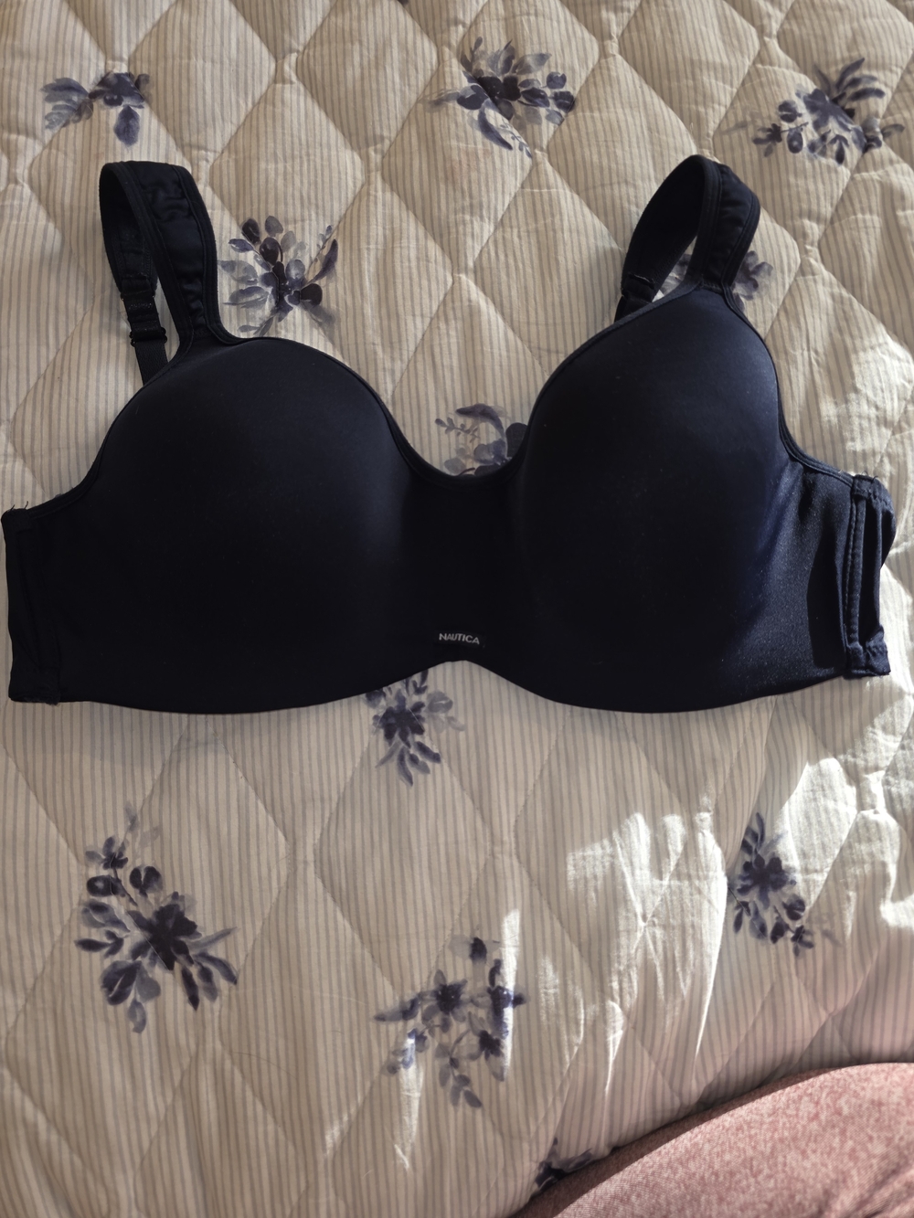 Nautica Navy Smooth Molded T-Shirt Bra